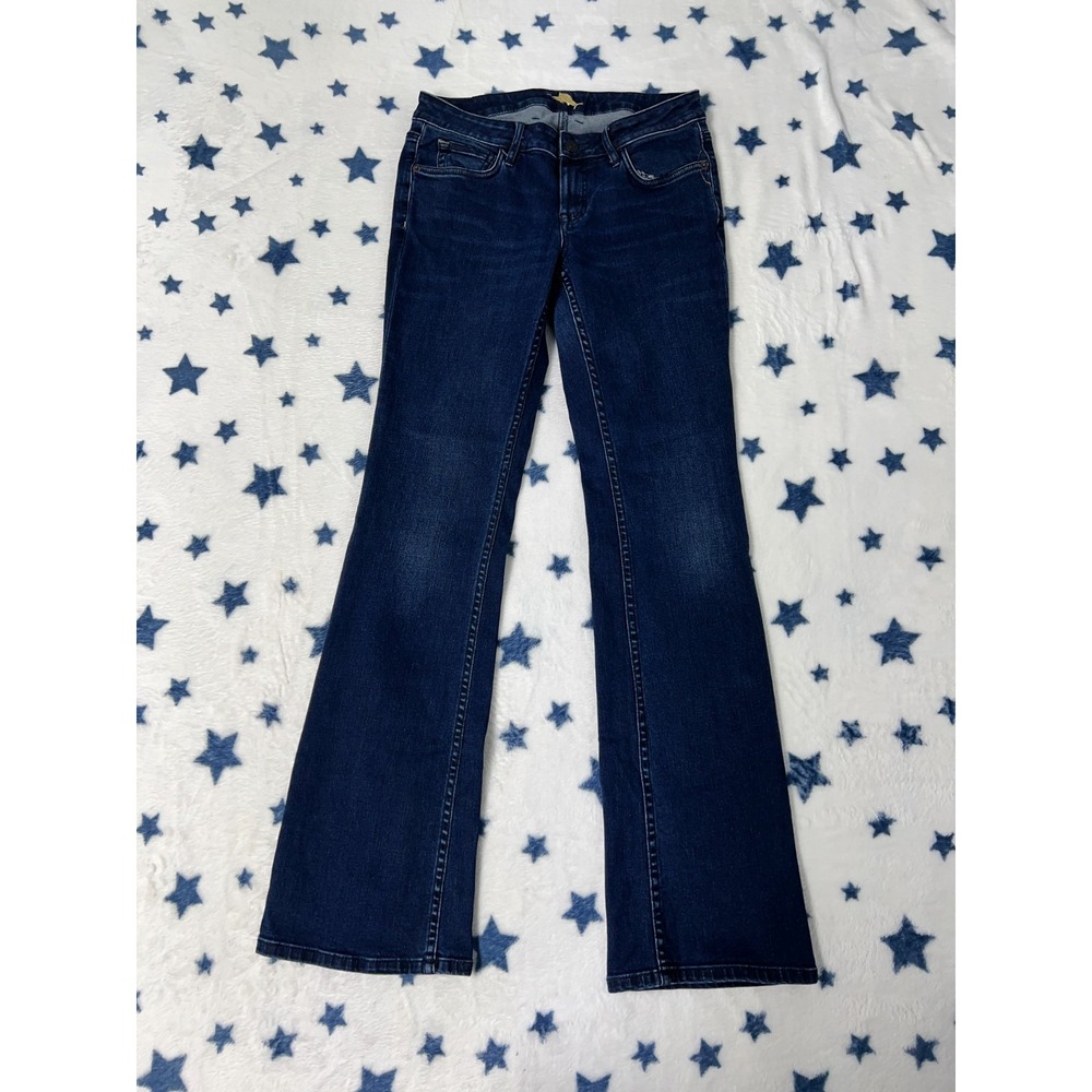 Tommy Bahama Womens Dark Wash Jeans 29x33 Slim Straight Denim Blue - Picture 4 of 10